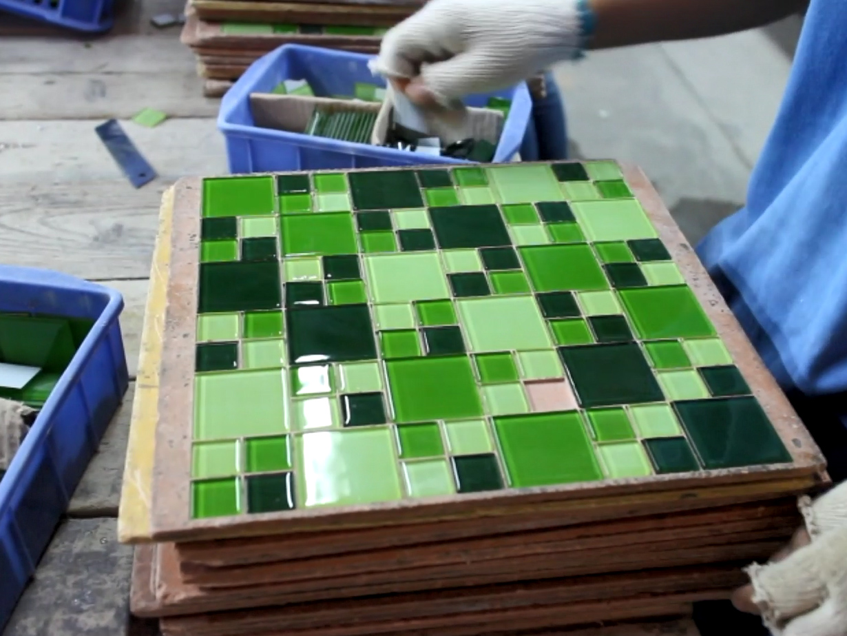 Glass Mosaic Processing